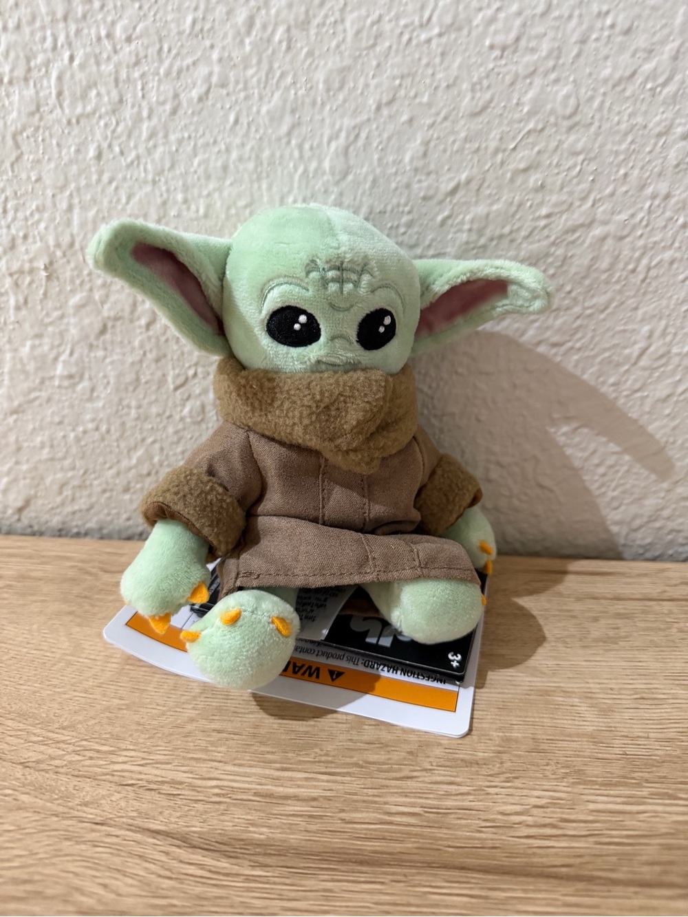 Star Wars Baby Yoda Plush - Light Green and Brown